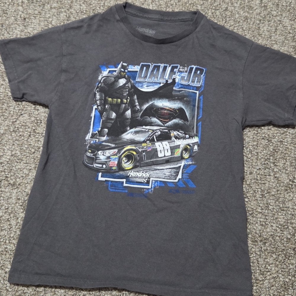 Kids Dale Earnhardt Jr The‎ Dark Knight Hendrick Motor Graphic Shirt